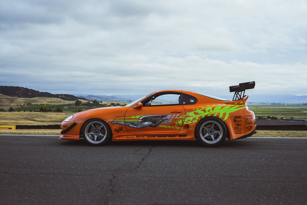 1998 Toyota Supra - Motegi MF416 Battle V - Polished | Motegi Wheels
